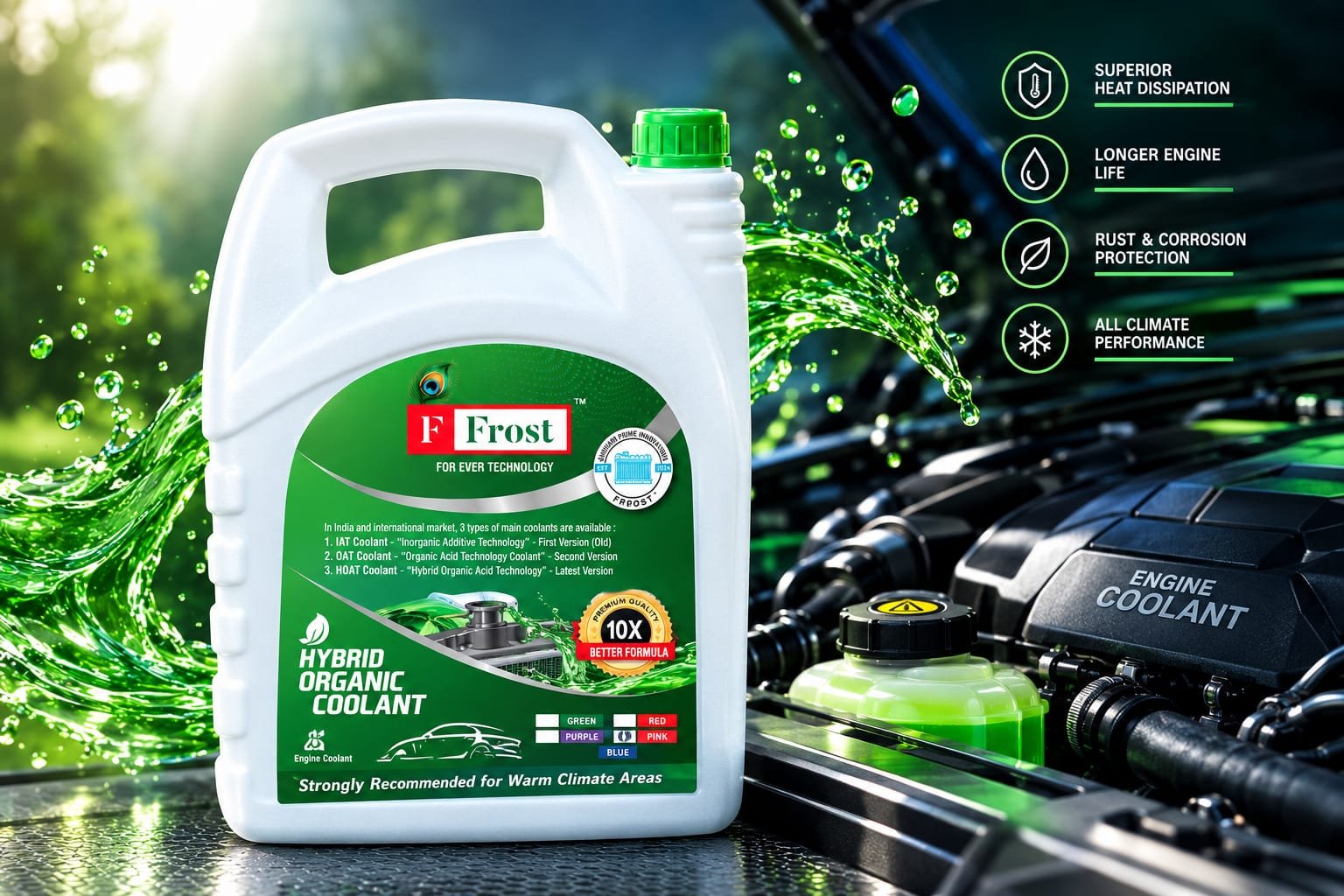 F Frost Hybrid Organic Coolant